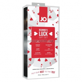 Набір із 8 видів смазок System JO Beginner's Luck по 10 мл