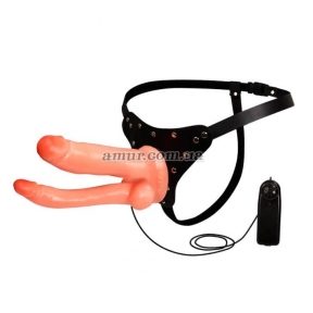 Страпон двойной «Ultra Passionate Double Harness»
