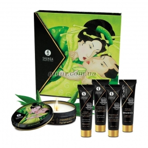 Подарунковий набір Shunga Geishas Secrets Organica, для шикарної ночі вдвох