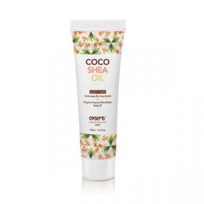 Органічна кокосова олія каріте (ши) для тіла Exsebs Coco Shea Oil, 100 мл