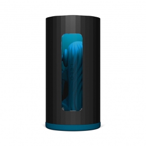 Смарт-мастурбатор LELO F1S V3, синій, 2 мотори, 8 режимів, стимуляція звуковими хвилями
