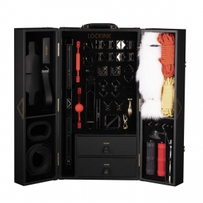 БДСМ-набір LOCKINK All-in-1, чорний