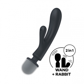 Вібратор-кролик з вібратором Satisfyer Triple Lover, серія, 3 мотори