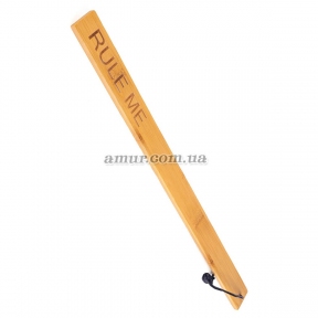 Паддл Fetish Tentation Paddle Rule Me Bamboo