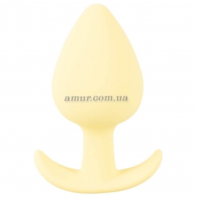 Анальная пробка «Mini Butt Plug», желтая