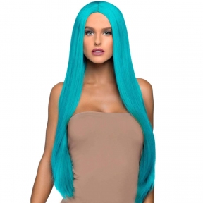 Парик Leg Avenue 33″ Long straight center part wig , бирюзовый