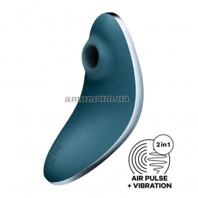 Вакуумний вібратор Satisfyer Vulva Lover 1, блакитний