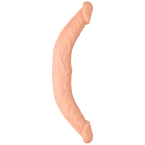 Двусторонний фаллоимитатор RealRock Realistic Double Dong, 36 см