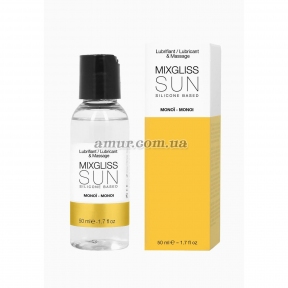 Лубрикант на силиконовой основе MixGliss SUN MONOI  с ароматом масла манои, 50 мл