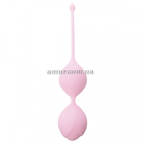 Вагинальные шарики «Silicone Kegel Balls» светло-розовые