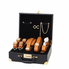 БДСМ-набор LOCKINK Moonlight Treasure Chest, коричневый