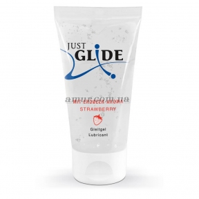 Смазка «Just Glide», с ароматом клубники, 50 мл