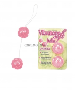 Вагинальные шарики «Pink Duoballs soft»