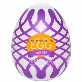 Мастурбатор-яйце Tenga Egg Mesh із сітчастим рельєфом