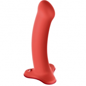Фалоімітатор Fun Factory MAGNUM, помаранчевий, дуже гнучкий, довжина 18,3 см, діаметр 3,7 см