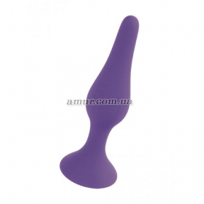 Анальная пробка «Silicone Plug Purple Large»