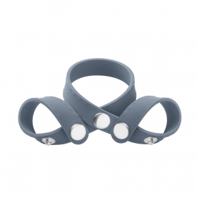 Ерекційне кільце з роздільником мошонки Boners 8-Style Ball Splitter