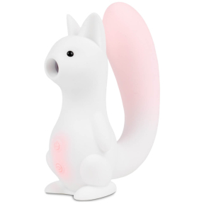 Вібратор B-Series Squirrel Smart Tail, з вакуумом, нагріванням та керуванням через додаток