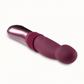 Пульсатор для точки G Blush Temptasia – Trixie Thrusting Dildo, красный, 3 скорости