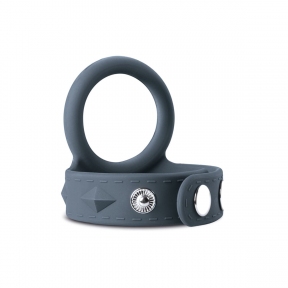 Подвійне ерекційне кільце Boners Cock & Ball Strap L, регулювання діаметра, 3,5-6 см