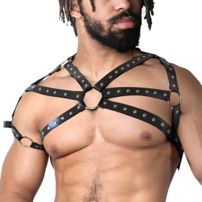 Мужская портупея Art of Sex - Ares , натуральная кожа