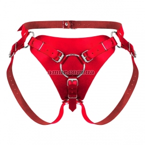 Труси для страпону Feral Feelings Strap-on Harness, червоні