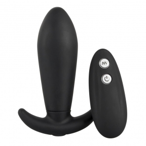 Анальная пробка с дистанционным управлением Y2T Black RC Vibro Plug