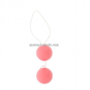 Вагинальные шарики «Vibratone Duo Balls», розовые