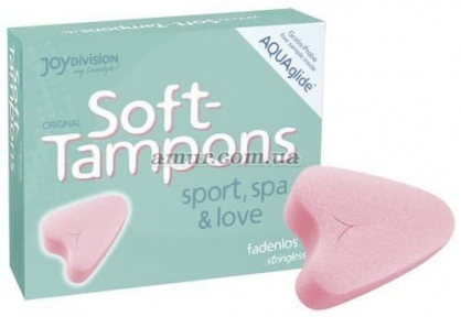 Тампоны «Soft Tampons» для любви, спорта, сауны, 50 шт.