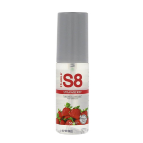 Лубрикант на водной основе S8 Flavored Lube, с ароматом клубники, 50 мл