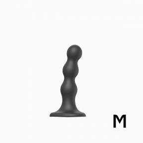 Фаллоимитатор Strap-On-Me Dildo Plug Balls, черный, M