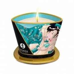 Массажная свеча Shunga Massage Candle - Island Blossoms, 170 мл, с афродизиаками