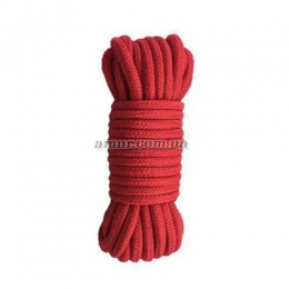 Мотузка для бондажу «Bondage Rope» 10 метрів, червона