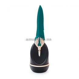 Изысканный вибратор Knight Jenay Flowers Sword, маска, лента и лубрикант в комплекте