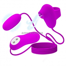 Вакуумний стимулятор та віброкуля «Suction & Vibro Bullets»