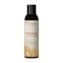 Лубрикант на водной основе Orgie All-Natural Ultra Slide, 150 мл, суперскользящий