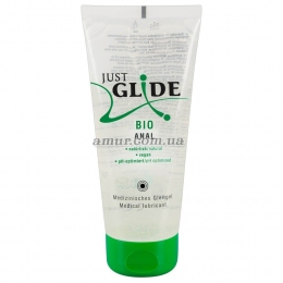 Анальний лубрикант «Just Glide Bio Anal» Vegan, 200 мл