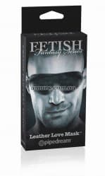 Маска на глаза «Fetish Fantasy Series Limited Edition Leather Love Mask»