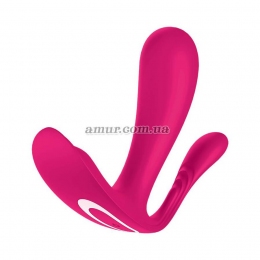 Подвійний смарт-вібратор у трусики Satisfyer Top Secret+, рожевий