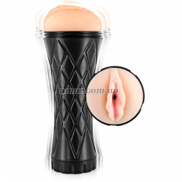 Мастурбатор вагіна Real Body - Real Cup Vagina, з вібрацією