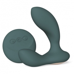 Масажер простати LELO Hugo 2 Remote, зелений, 2 мотори, дуже потужний, пульт ДУ