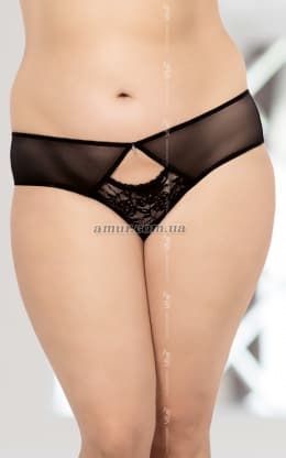 Стринги «2468 Plus Size» черные