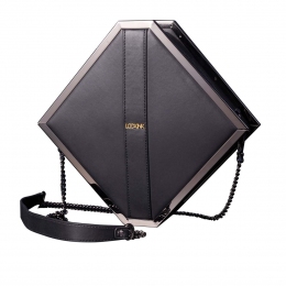Сумка LOCKINK Mysterious Square Kink Bag, черная