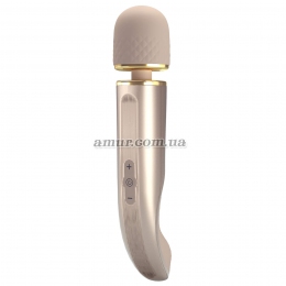 Мощный вибромассажер «Pretty Love - Charming Massager Plus», золотистый