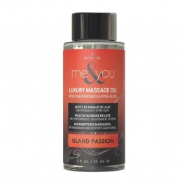 Массажное масло Sensuva Me&You - Island Passion (Wild Passion Fruit & Island Guava), 59 мл