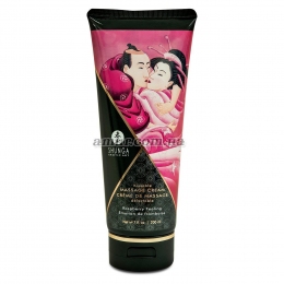 Съедобный массажный крем Shunga Kissable Massage Cream - Raspberry Feeling, 200 мл