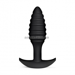 Анальная пробка Dorcel Spiral Plug, диаметр 3 см, силикон