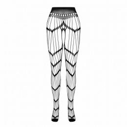 Эротические колготки-бодистокинг Passion ECO S006, белые