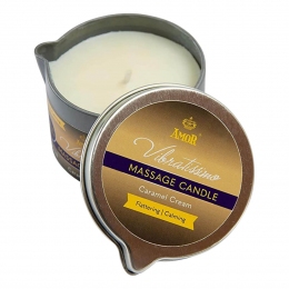 Масажна свічка «Vibratissimo Caramel Cream», 100 мл