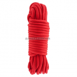 Веревка для связывания «Bondage Rope», 5 метров, красная